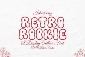 Related font Retro Rookie