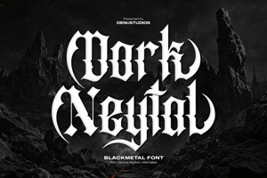 Related font Dork Neytal