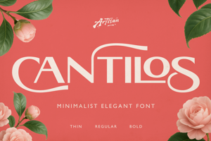 Related font Cantilos