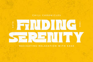 Related font Tumble Mellost DEMO