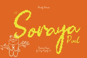 Related font CS Soraya Pixel