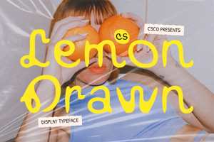 Related font CS Lemon Drawn