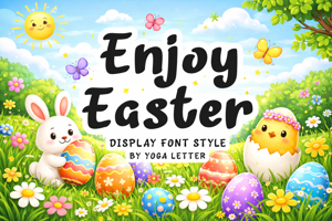 Related font Enjoy Easter