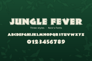 Related font Jungle Fever