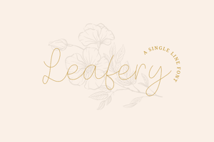 Leafery Single Line
