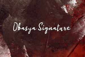 Related font Obasya Signature