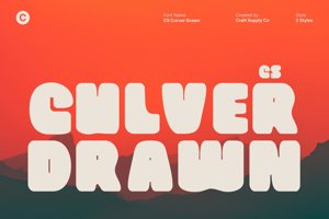 Related font CS Culver Drawn
