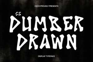 Related font CS Dumber Drawn