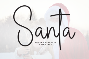 Related font Santa