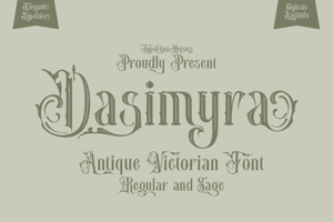 Related font Dasimyra