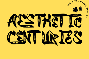 Related font Aesthetic Centuries