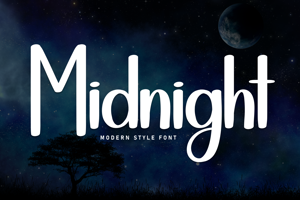 Related font Midnight