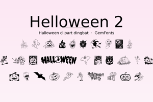 Related font Helloween 2