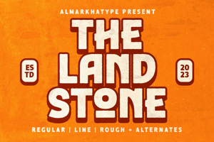 Related font The Landstone