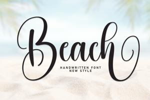 Related font Beach