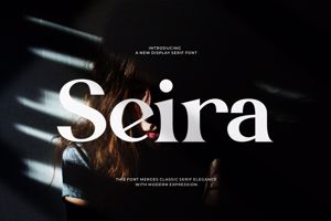 Related font Seira