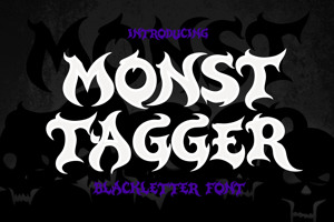 Related font Monst Tagger