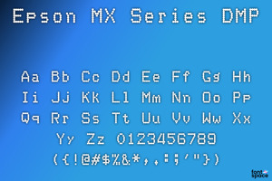 Epson MX Series DMP