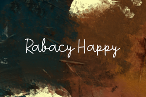 Related font Rabacy Happy