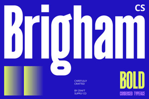 Related font CS Brigham
