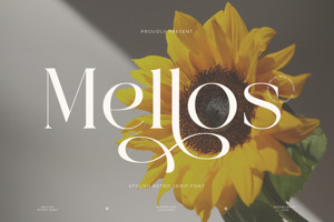 Related font Mellos