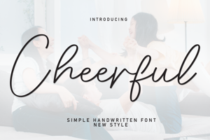 Related font Cheerful