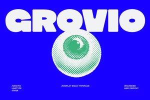 Related font Grovio - Bold Dsiplay Font