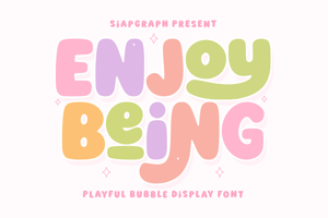 Related font Enjoy Being