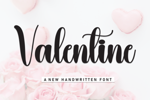 Related font Valentine