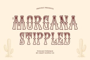 Related font CS Morgana Stippled