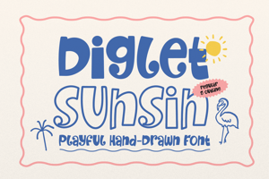 Related font Diglet Sunsin