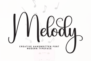 Related font Melody