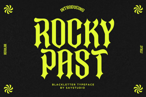 Related font Rocky Past