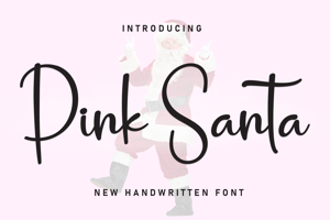 Related font Pink Santa