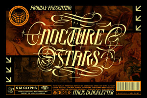 Related font Nocture Stars