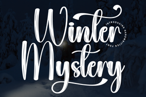 Related font Mystery Winter