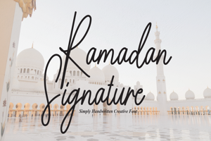 Ramadan Signature