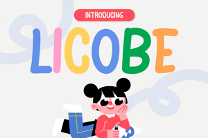 Related font Licobe