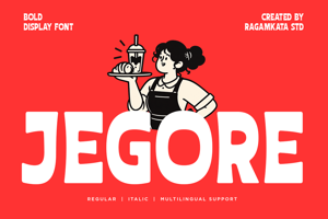 Related font Jegore