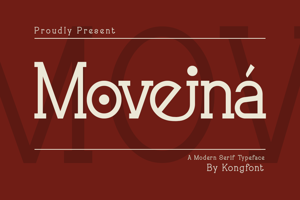 Related font Moveina