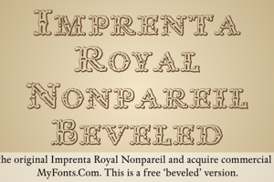 Imprenta Royal Nonpareil