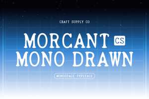 Related font CS Morcant Mono Drawn