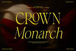 Related font Crown Monarch