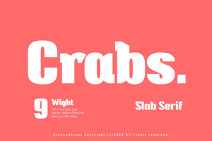 Crabs Slab Extra Bold