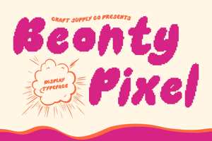 Related font Beonty Pixel