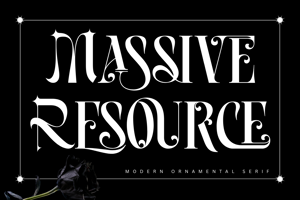 Related font Massive Resource