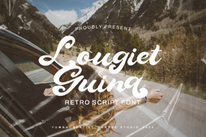 Related font Lougiet Guina