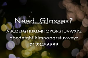 Related font Need Glasses?