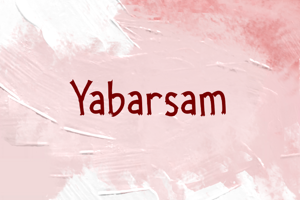 Related font y  Yabarsam