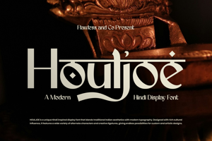 Related font HOULJOE